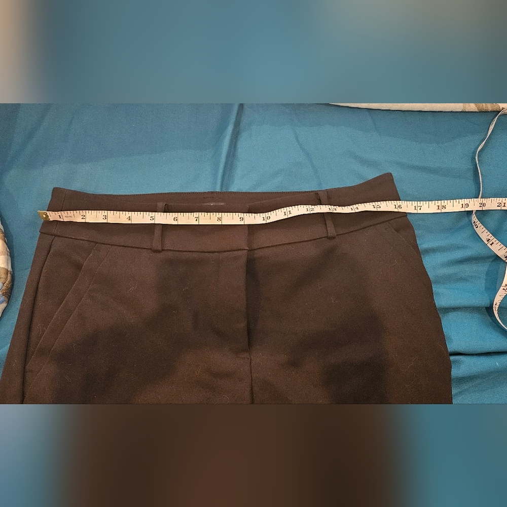 ann taylor loft Marisa skinny pants black size 6